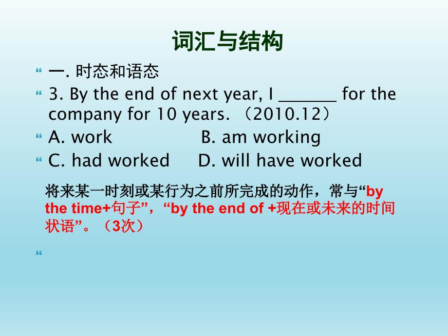 高等学校英语应用能力考试（A级）词汇与结构_第3页