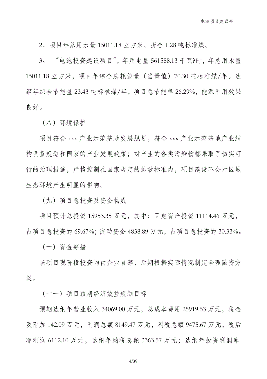 电池项目建议书_第4页