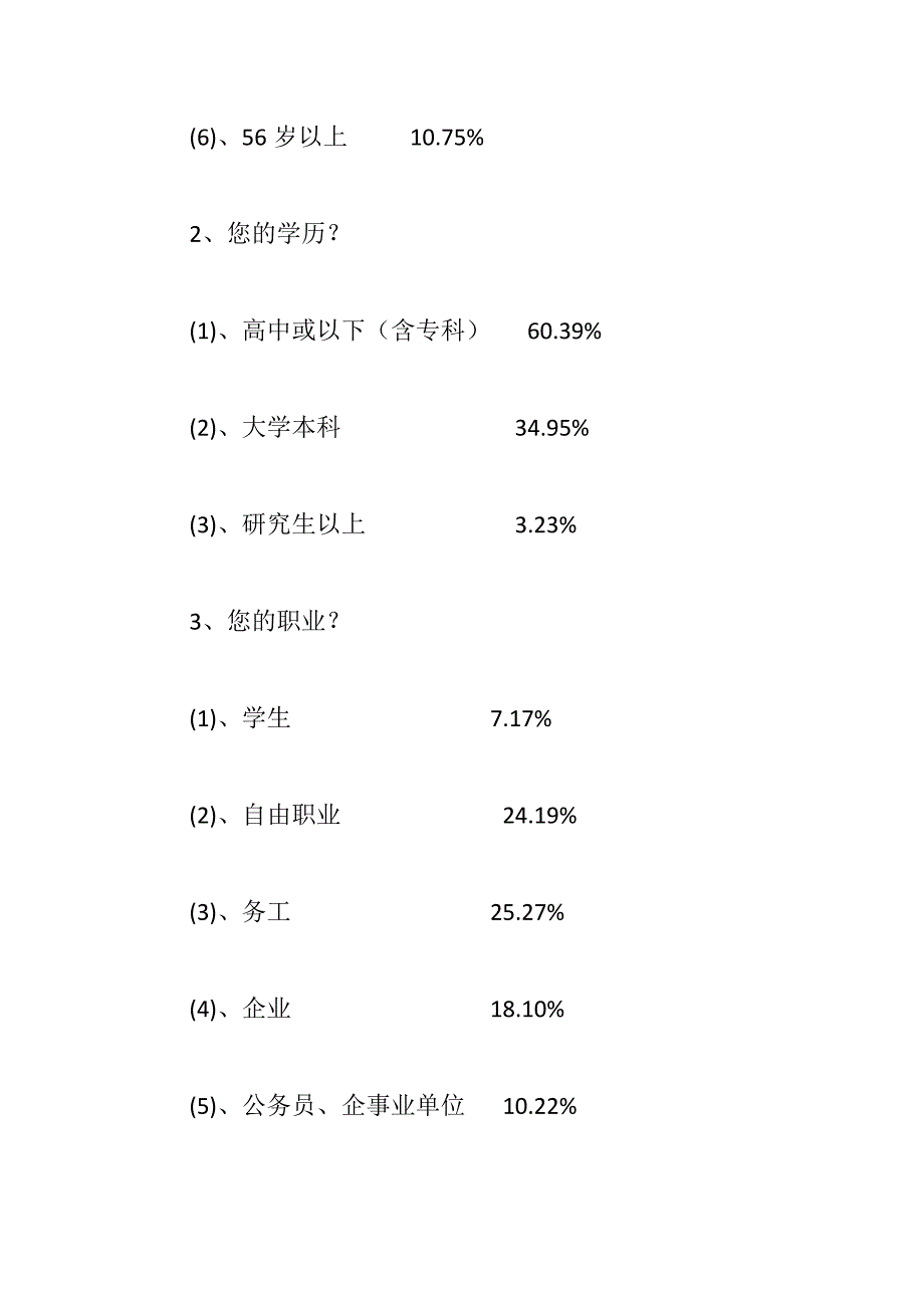 xx河长制工作情况问卷调查反馈报告_第2页