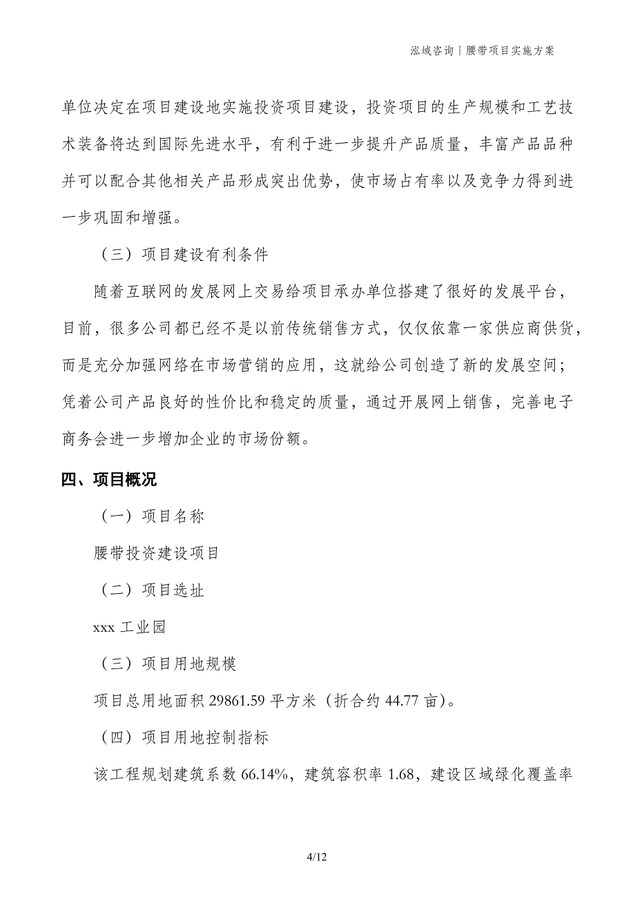 腰带项目实施方案_第4页