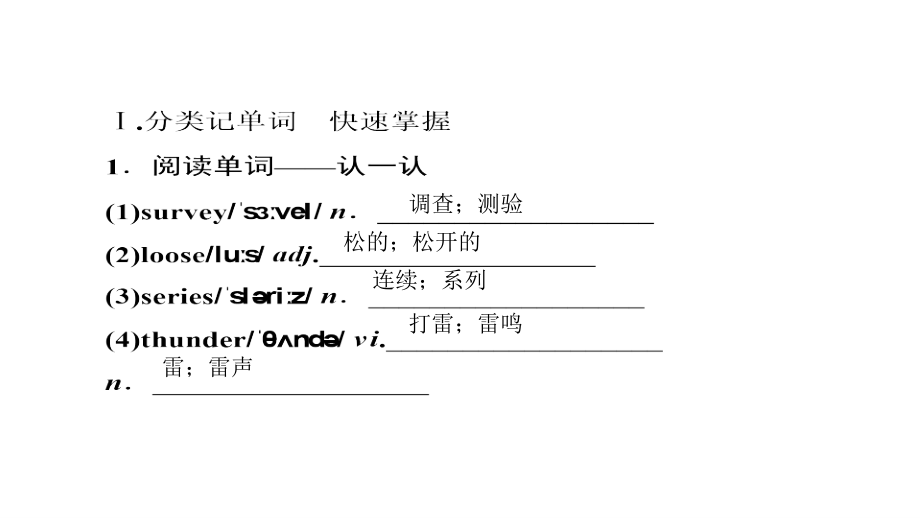 【火力全开】2018届高考英语一轮复习之基础巩固（人教版必修1基础夯实）：unit1 friendship_第3页