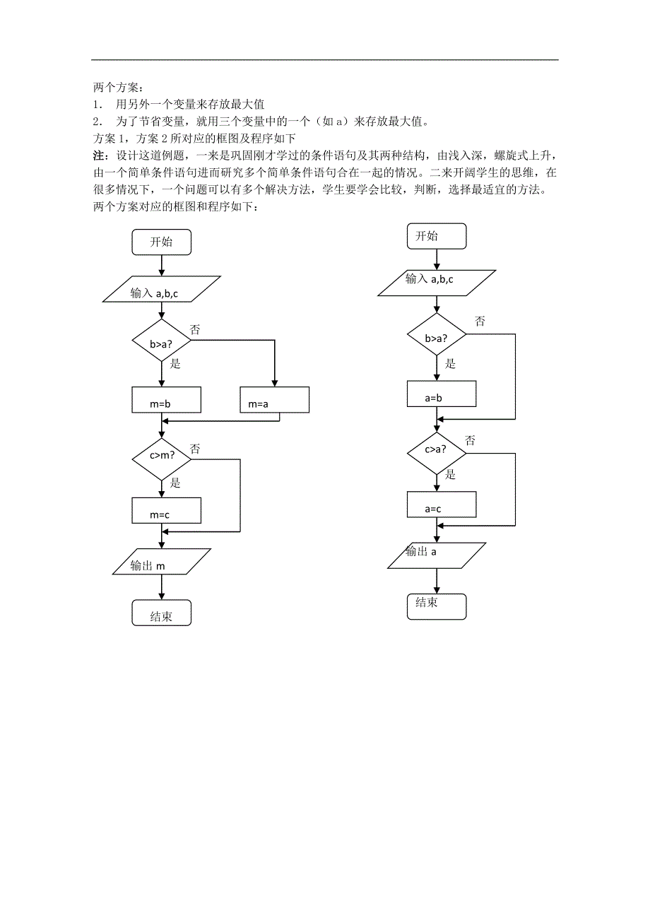 2016-2017学年人教b版 条件语句教案_第4页