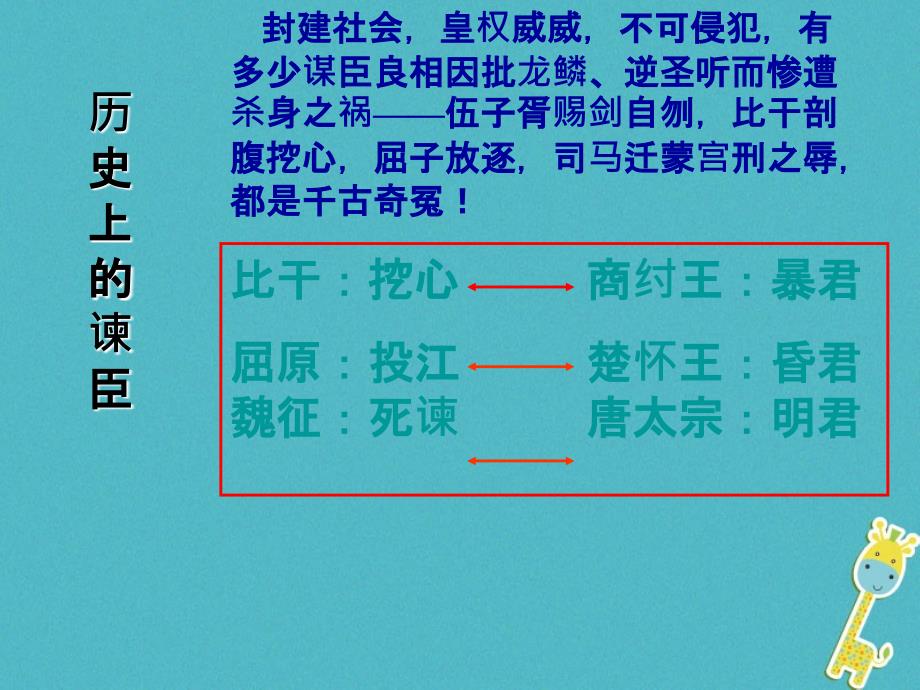 九年级语文下册 第六单元 21《邹忌讽齐王纳谏》课件 新人教版_第3页