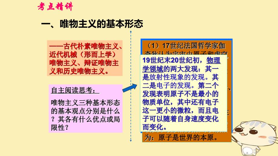 全国乙2018年高考政治一轮复习第十三单元生活智慧与时代精神课时2百舸争流的思想核心考点二哲学的基本派别课件新人教版必修4_第3页