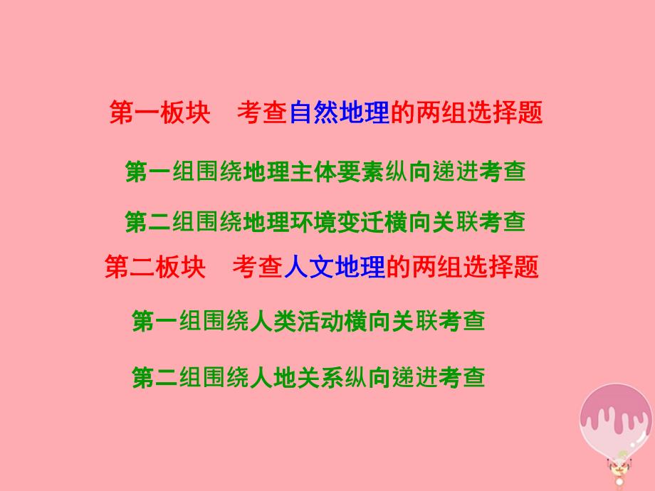 2018届高考地理二轮复习第一板块第一组第一讲地球运动课件_第2页