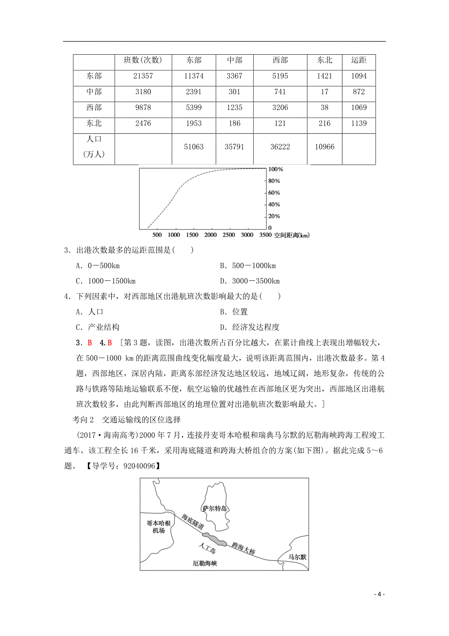 2019届高考地理一轮复习第7章区域产业活动第4节交通运输布局及其对区域发展的影响学案新人教版_第4页