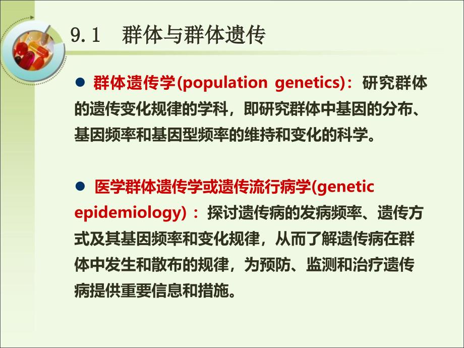 遗传学：群体遗传学_第4页