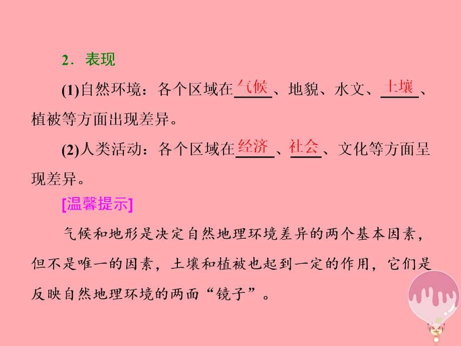 2017_2018学年高中地理第一单元区域地理环境与人类活动第二节自然环境和人类活动的区域差异课件鲁教版必修3_第2页