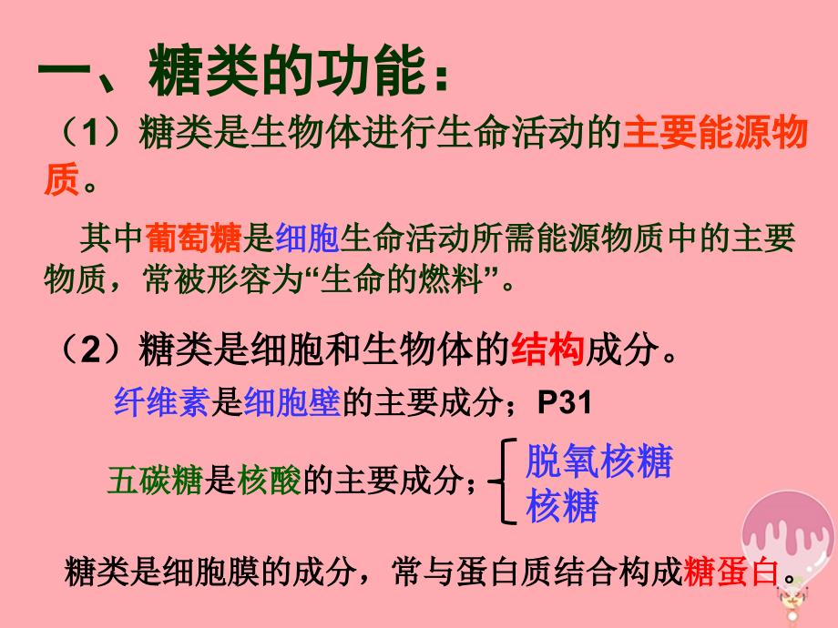 福建省寿宁县高中生物第二章细胞中的糖类和脂质课件新人教版必修1_第4页