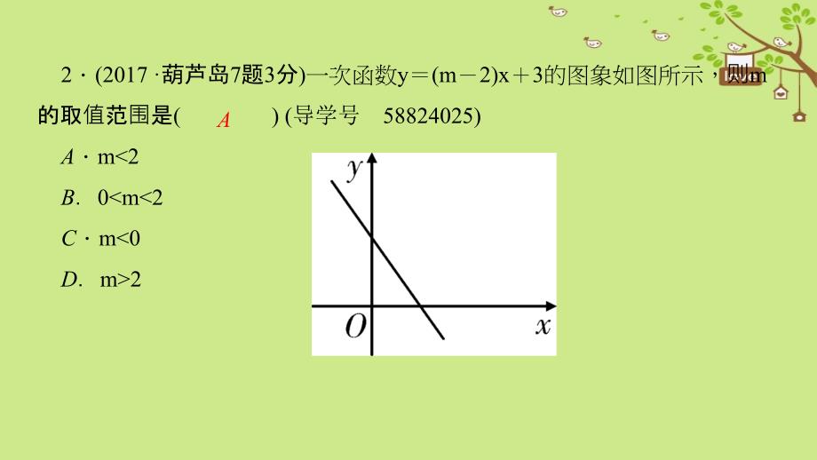 中考数学总复习 对点突破 第10讲 一次函数及其应用课件_第4页