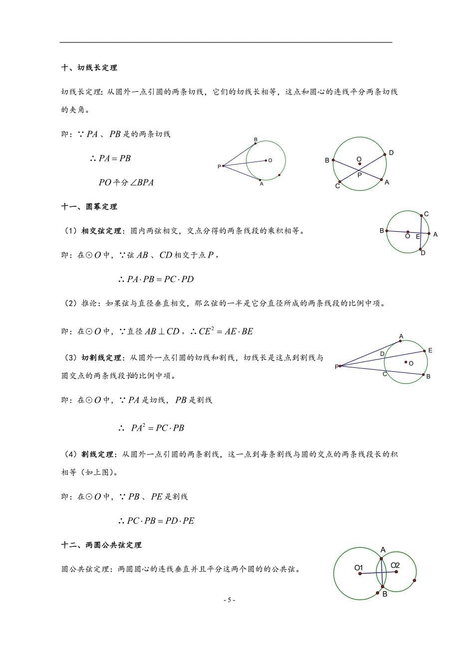 圆知识点总结与典型例题.圆知识点总结与典型例题_第5页