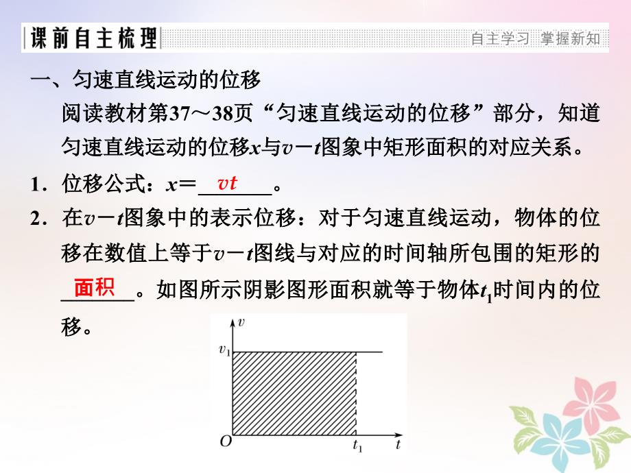 高中物理第二章匀变速直线运动的研究2_3匀变速直线运动的位移与时间的关系课件新人教版必修1_第3页