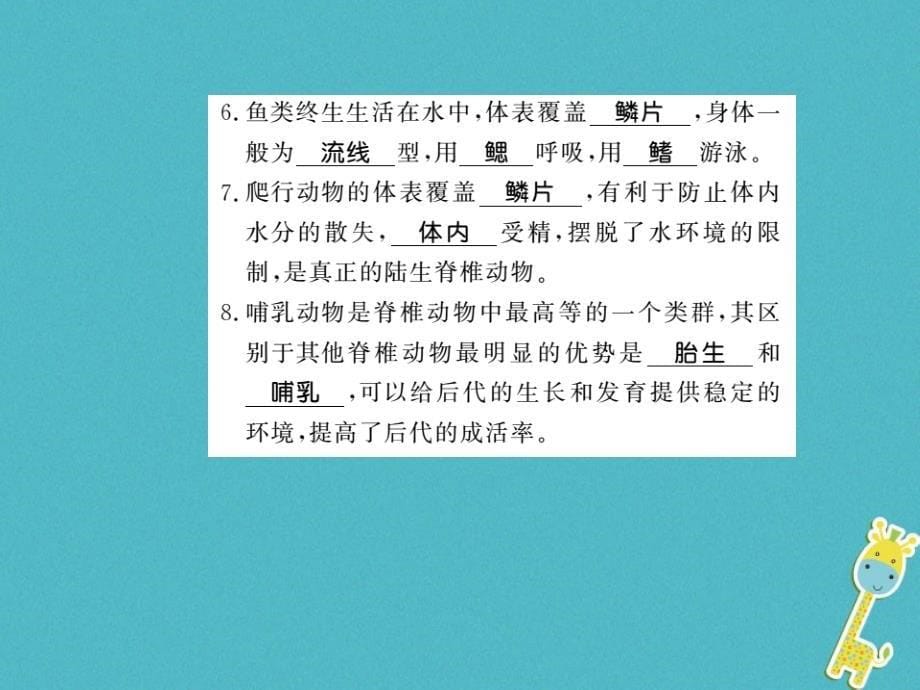 八年级生物下册 22 物种的多样性整理与复习课件 （新版）北师大版_第5页