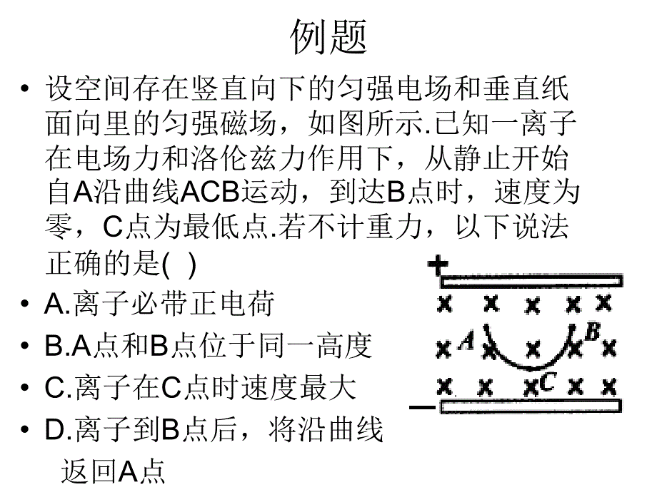 【物理】3.6《带电粒子在匀强磁场中的运动（上）》课件（新人教选修3-1）_第4页