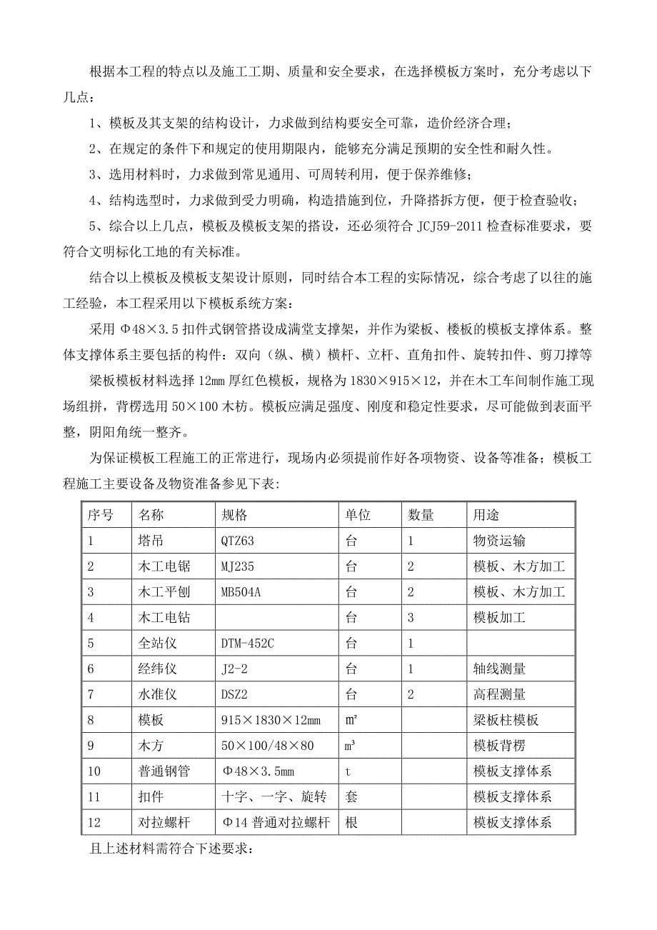 人防工程专项施工方案(版)_第5页