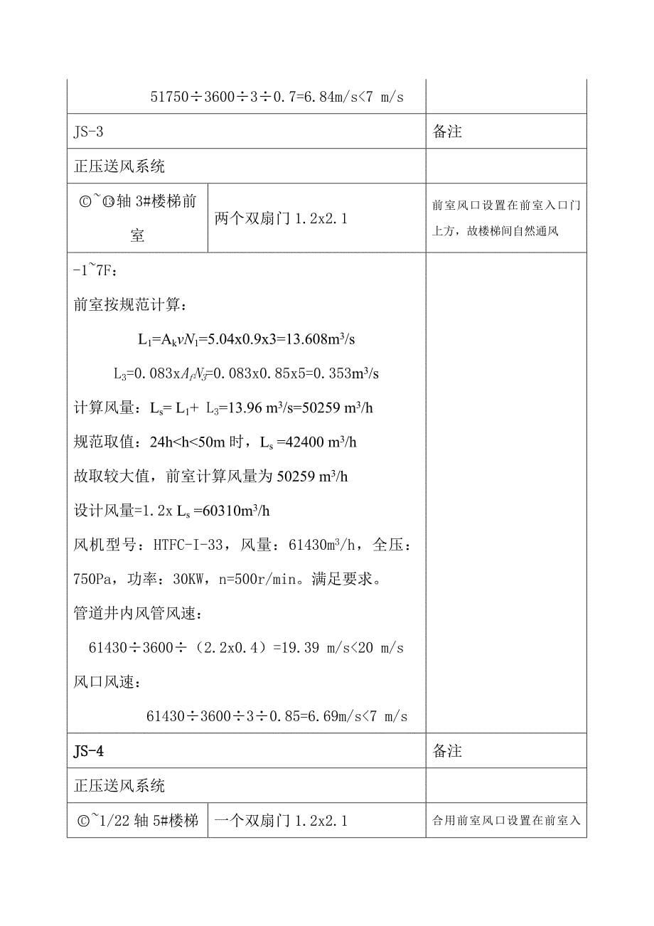 暖通2017版防烟排烟新规防排烟计算书_第5页