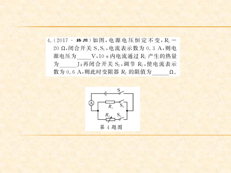 2018秋沪科版（南阳）九年级物理全册习题课件：专题训练十二_第4页