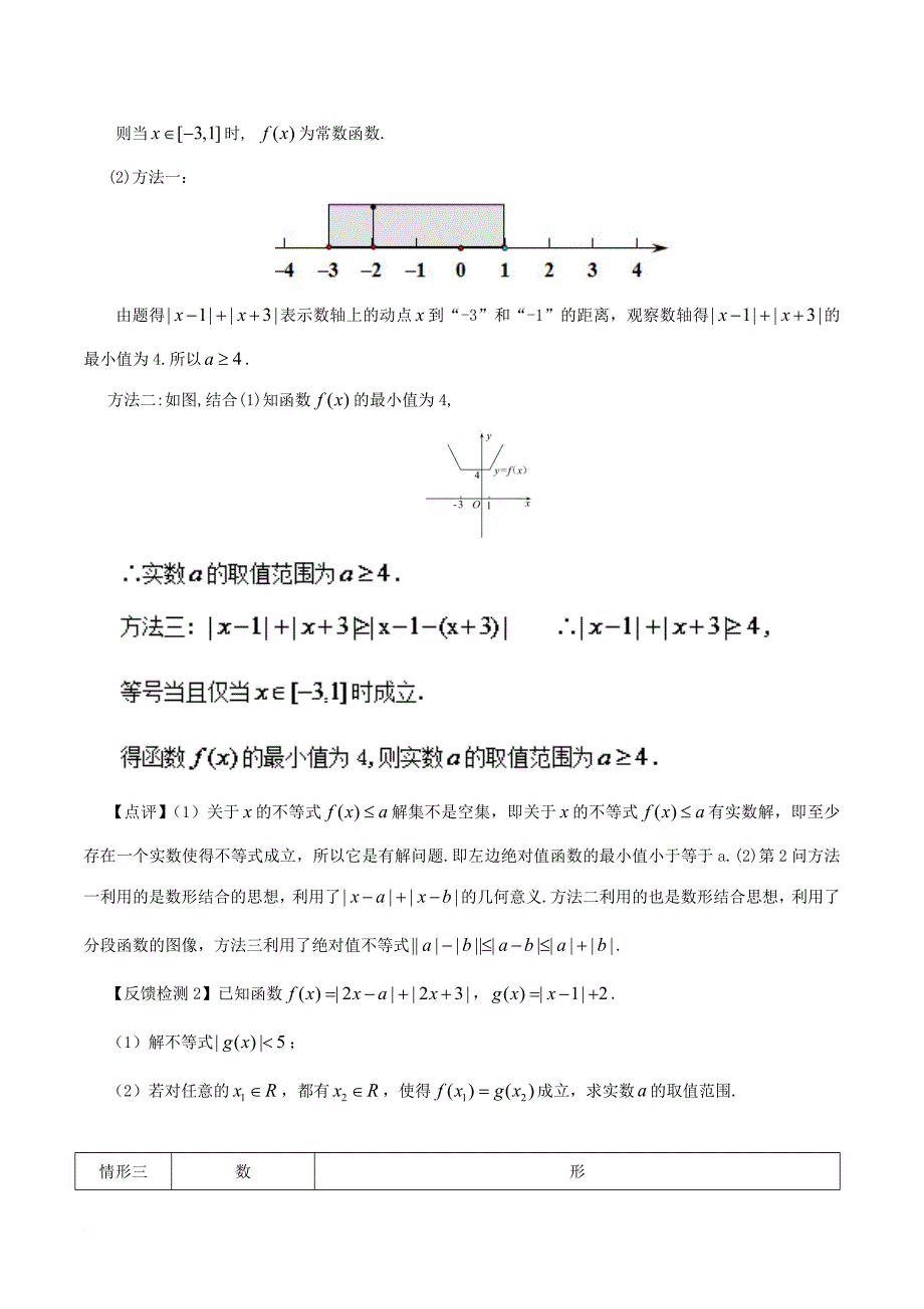 高考数学 数学思想的应用情形归纳 第09讲 数形结合思想情形之01-041_第4页