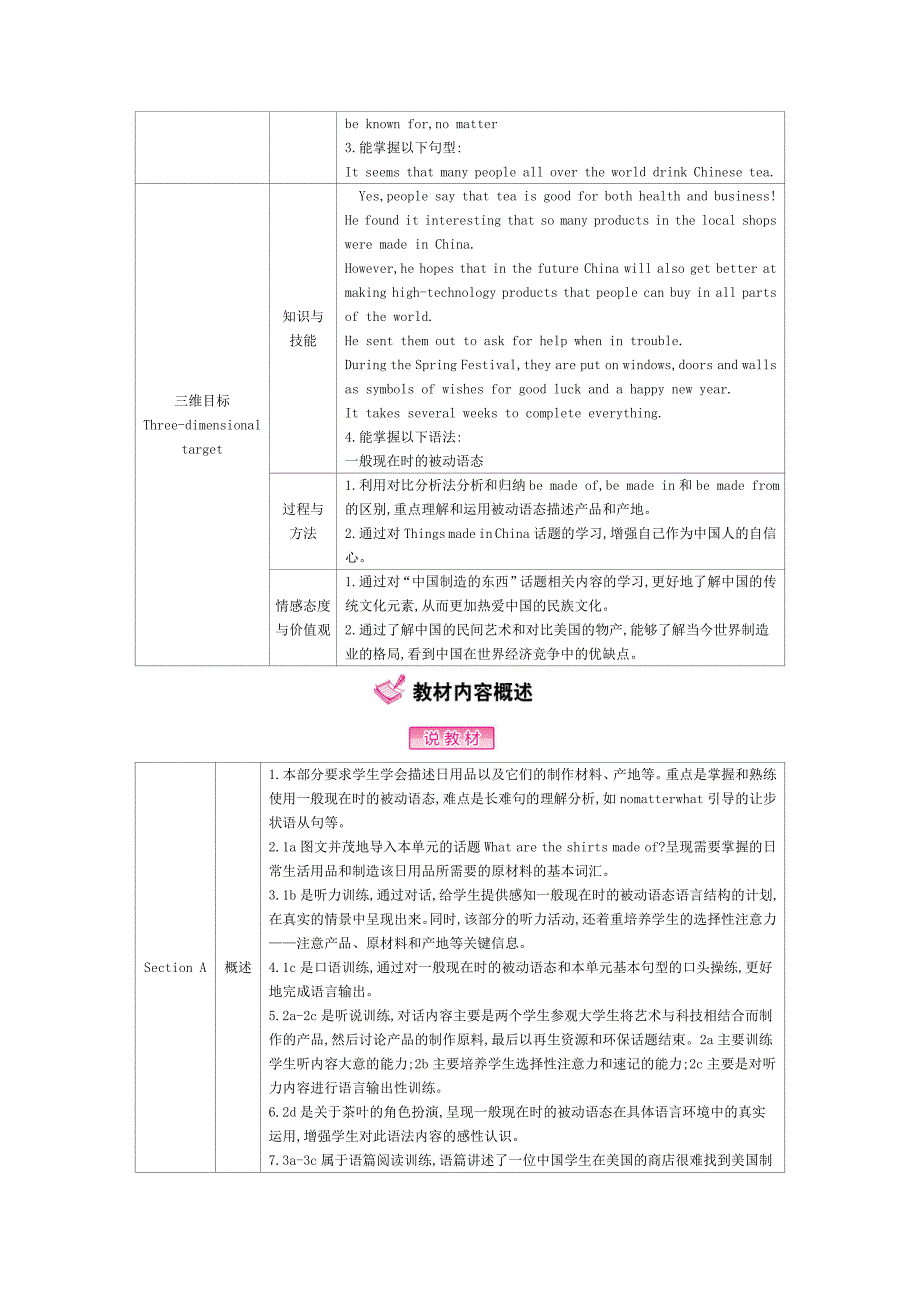 2018届（人教新目标）九年级英语同步教案：unit 5_第2页