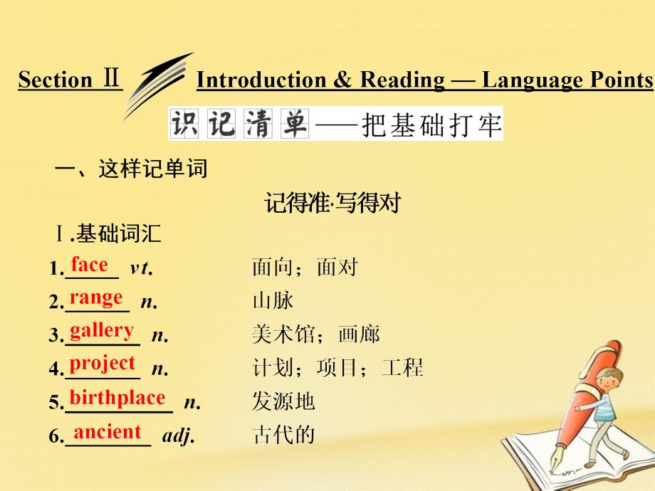 高中英语 module 1 europe section ⅱ introduction &amp; reading language points课件 外研版必修3_第1页