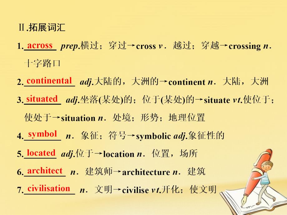 高中英语 module 1 europe section ⅱ introduction &amp; reading language points课件 外研版必修3_第2页