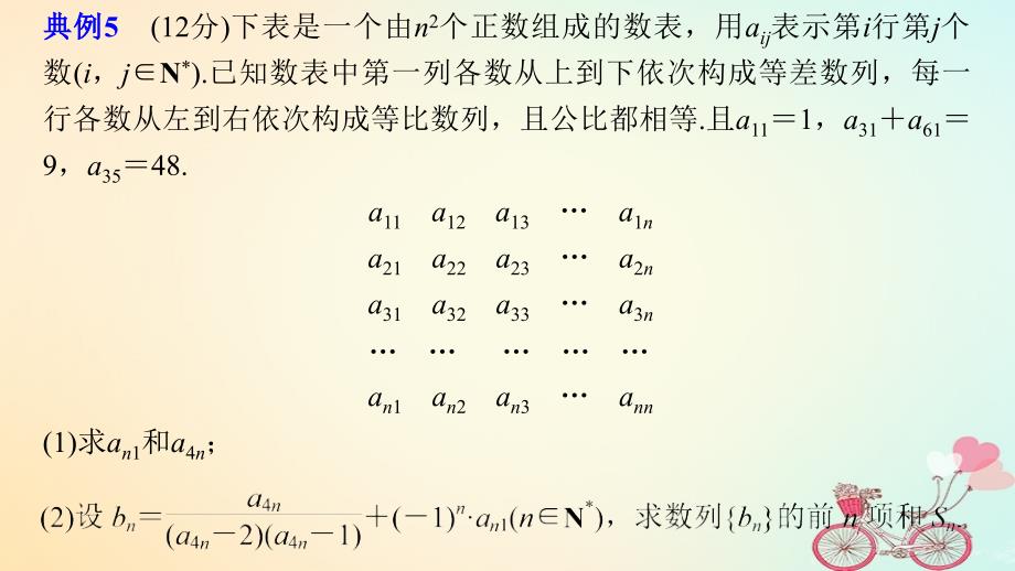 高考数学二轮复习 规范答题示例5 数列的通项与求和问题课件 理_第2页