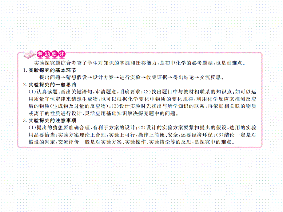 2018年学练优（江西专版）九年级化学下册阶段检测课件 11.8.专题训练（七）  实验探究_第2页