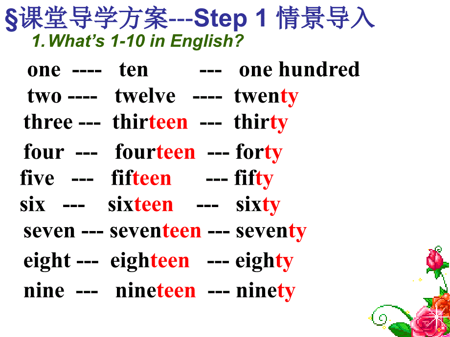 2018年秋(人教版)七年级上册英语课件：unit 7 第三课时_第4页