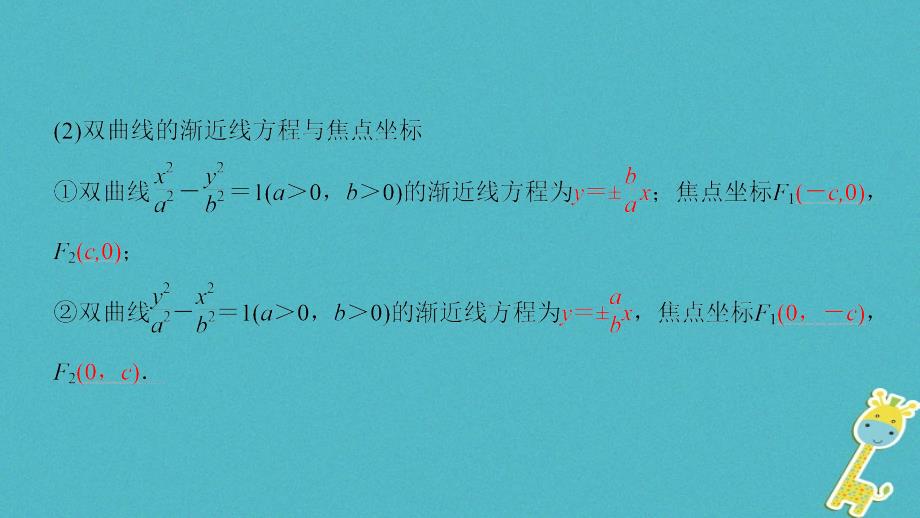 高考数学二轮复习第1部分重点强化专题专题5平面解析几何突破点12圆锥曲线的定义方程几何性质课件文_第4页