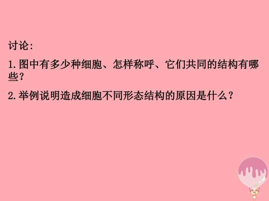 高中生物 第一章 走近细胞 1_2 细胞的多样性和统一性1课件 新人教版必修1_第4页