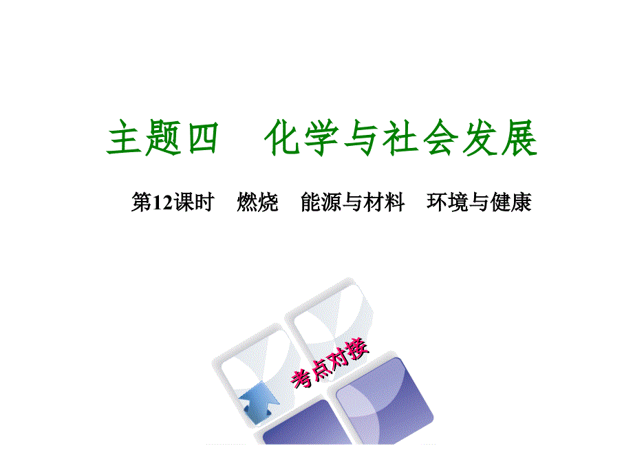 福建省2018年中考化学复习课件：第12课时　燃烧　能源与材料　环境与健康_第2页