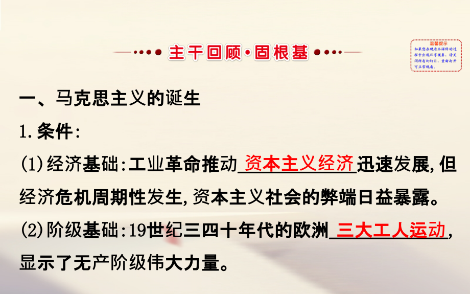 2018年高考历史一轮复习专题六解放人类的阳光大道6_11解放人类的阳光大道课件人民版_第2页