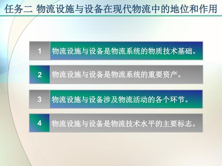 项目一现代物流设施及设备概述_第5页