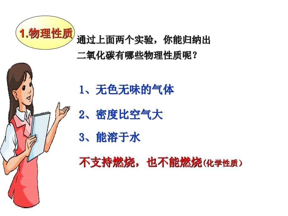 2018届人教版上册九年级化学课件：6.3二氧化碳和一氧化碳（第一课时）_第5页