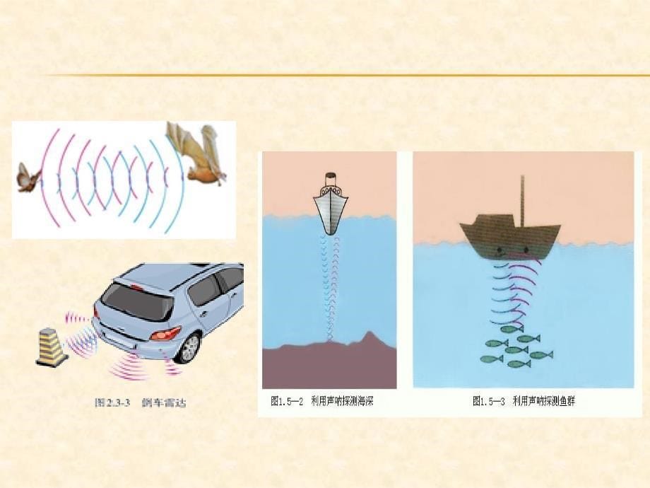 2018年秋（人教版）八年级物理上册教学课件：第2章 第3节 声的利用_第5页