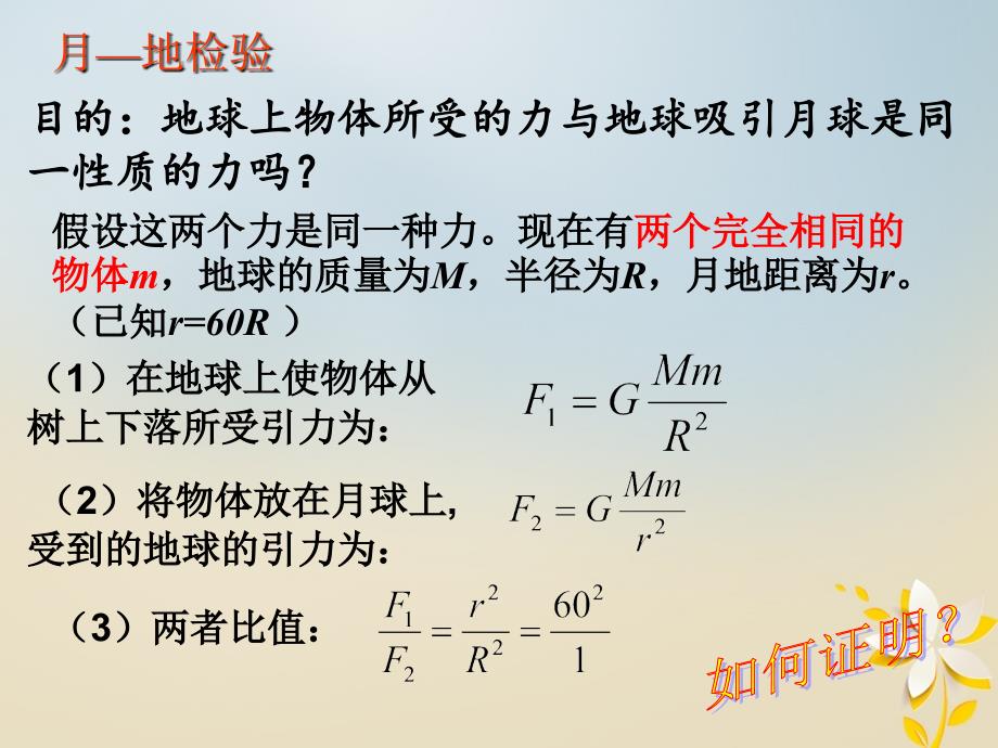 高中物理 第六章 万有引力与航天 6_3 万有引力定律（1）课件 新人教版必修2_第3页