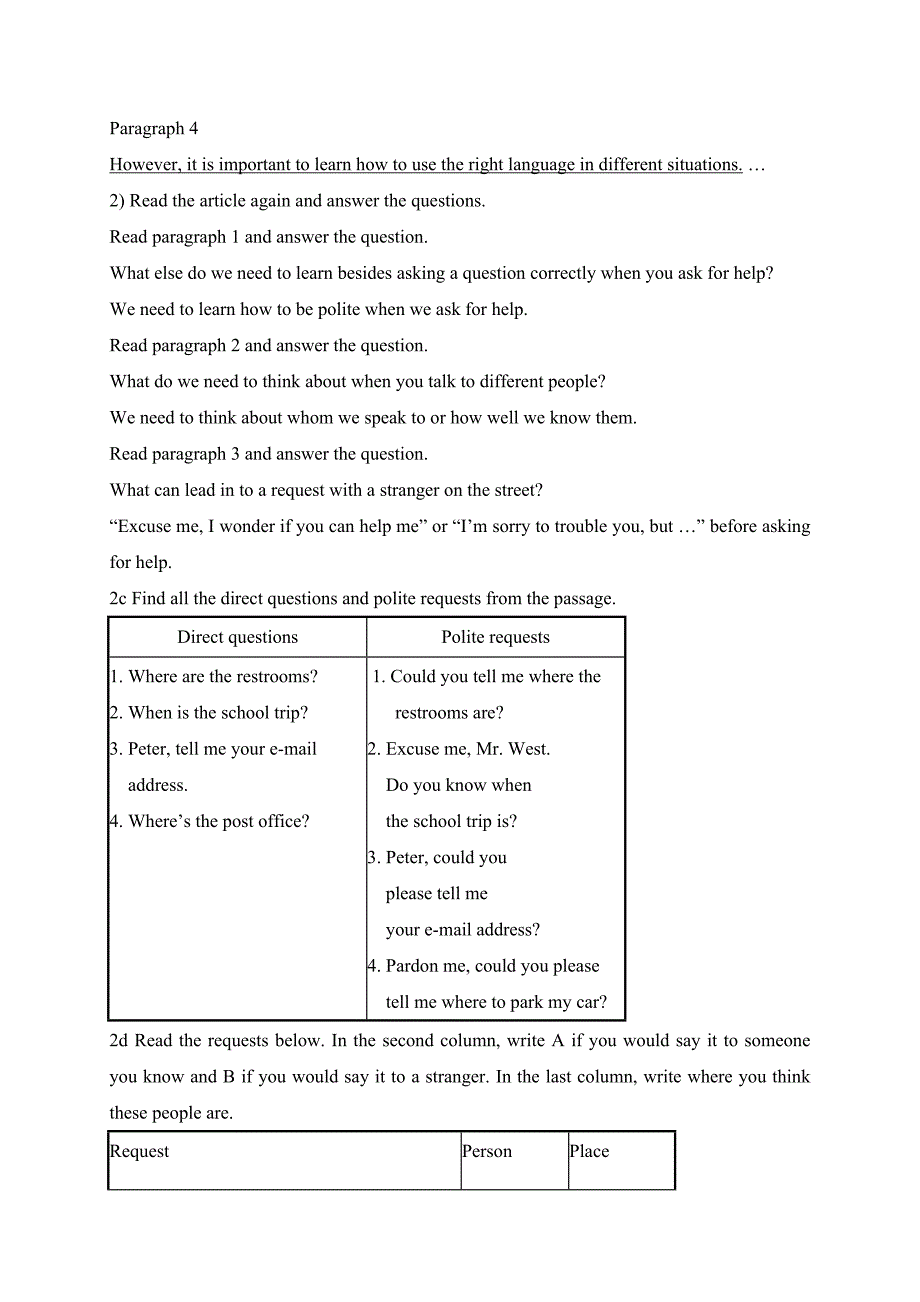 2018届（人教版）九年级英语教案：unit 3 section b1 (1a-2d)_第4页