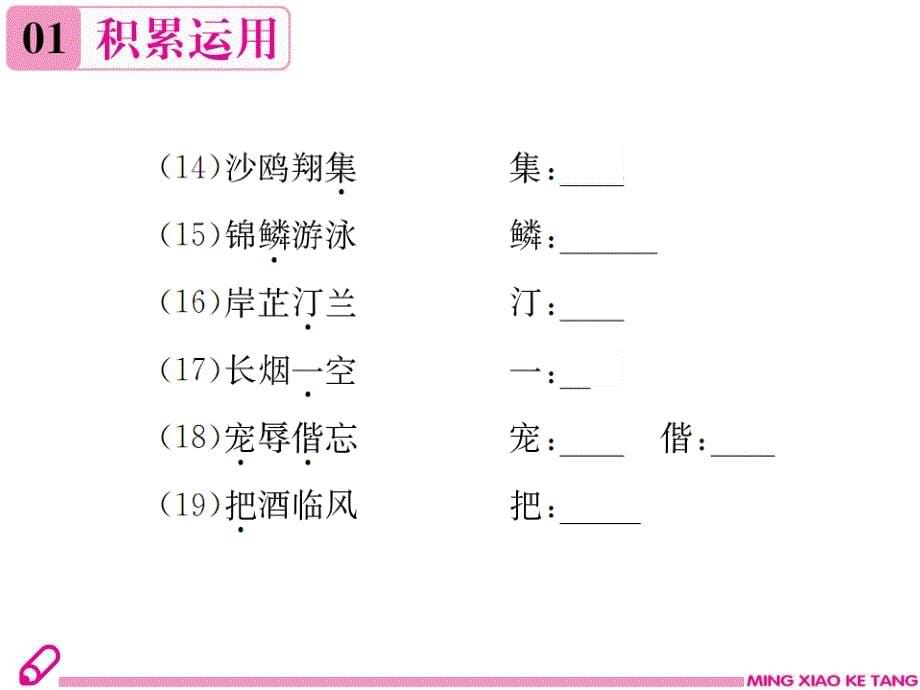 2018秋人教新部编版九年级上册语文（河北）课件：10 岳阳楼记_第5页