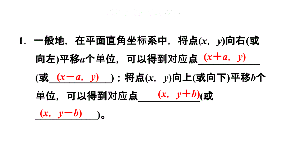 2018年秋沪科版八年级上册数学练习课件：11.2  图形在坐标系中的平移_第3页