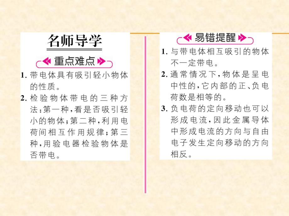 2018年秋教科版九年级物理上册作业课件：第3章第1节 电现象_第2页