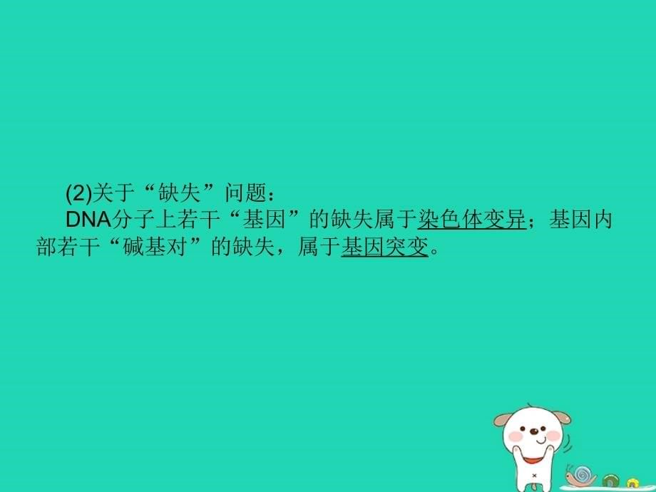 高考生物二轮复习 第三单元 遗传、变异与进化 专题三 生物的变异、育种与进化课件_第5页