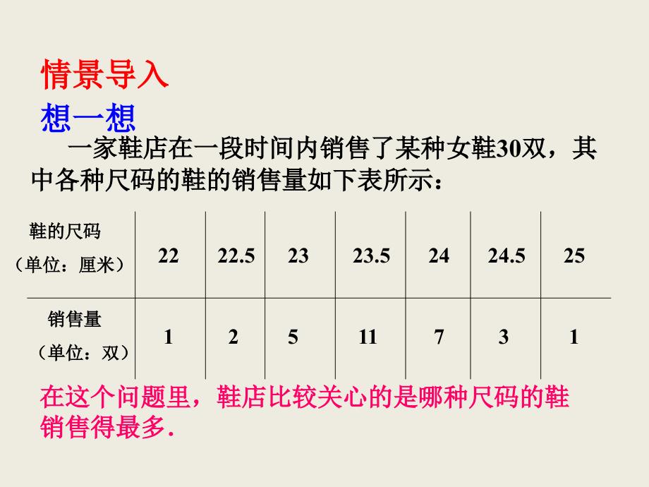 2017年秋八年级数学（北师大版）上册教学课件：6.2中位数与众数_第4页