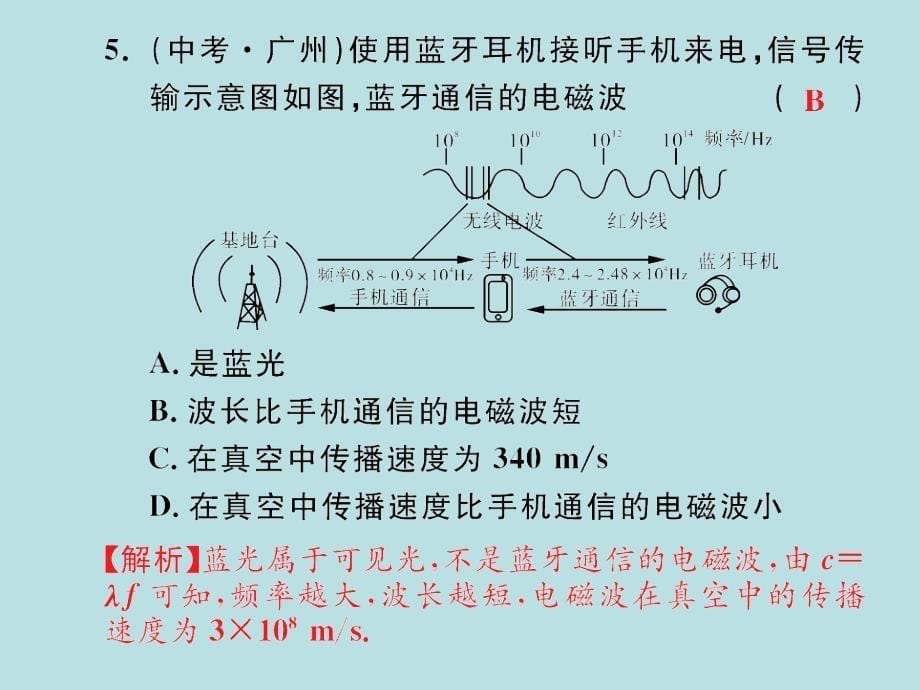 2018届沪粤版九年级物理下册习题课件：19测试卷_第5页