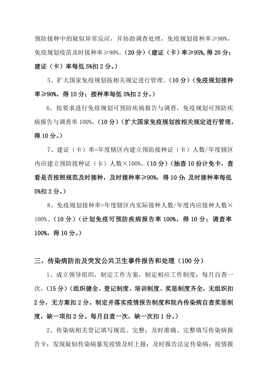 陈户卫生院基本公共卫生项目管理岗位绩效考核评价细则_第3页