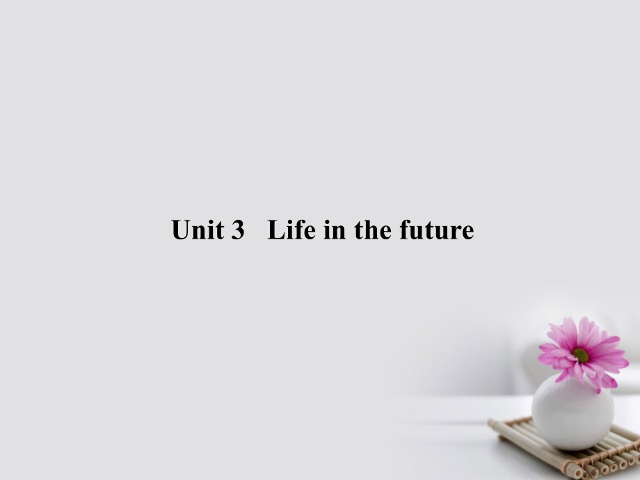 2018届高三英语总复习第一部分回归教材unit3lifeinthefuture课件新人教版必修5_第3页