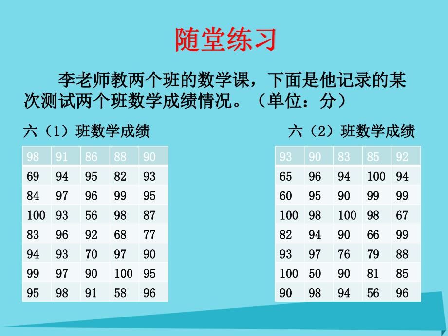 六年级数学上册 第五单元 身高的变化课件2 北师大版_第4页