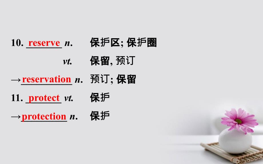 2018年高考英语一轮复习基础自查module6thetangpoemsanimalsindanger课件外研版必修5_第4页