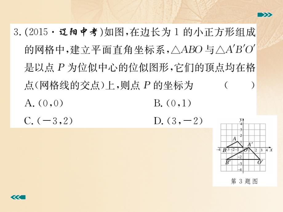 九年级数学上册 4_8 图形的位似 第2课时 平面直角坐标系中的位似变换作业课件 （新版）北师大版_第4页