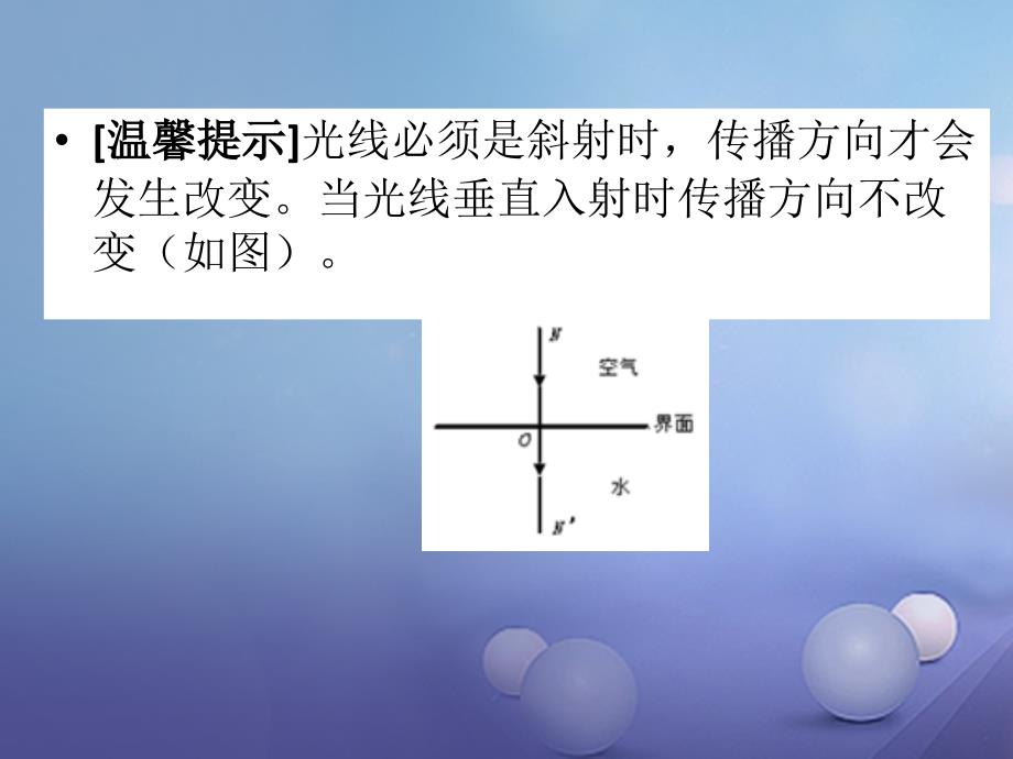 2017秋八年级物理上册第四章第四节光的折射课件新版新人教版_第4页