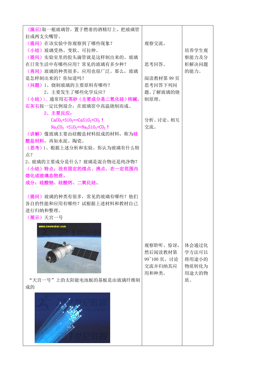 九年级化学下册 第11单元 化学与社会发展 第2节 化学与材料研制教学设计 （新版）鲁教版_第2页